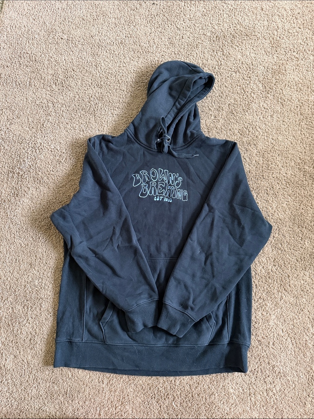 Woman’s black hoodie